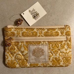 BNWT, Buckingham Palace double zip purse